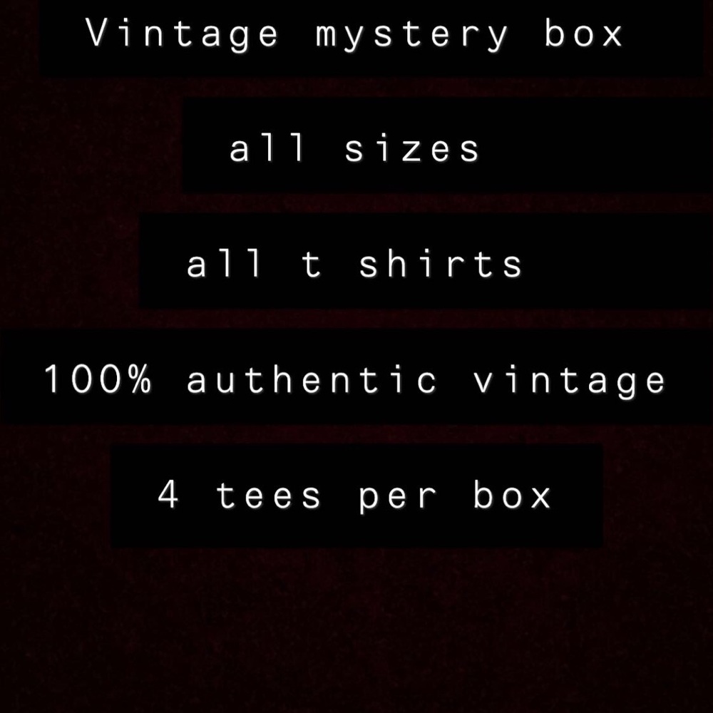 Vintage Mystery Box